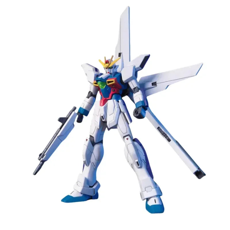 Bandai Genuine Gundam HGAW GX-9900 Gundam X Assembled Model Toy Anime Figure Action Model Collectible Original Kits For Kids