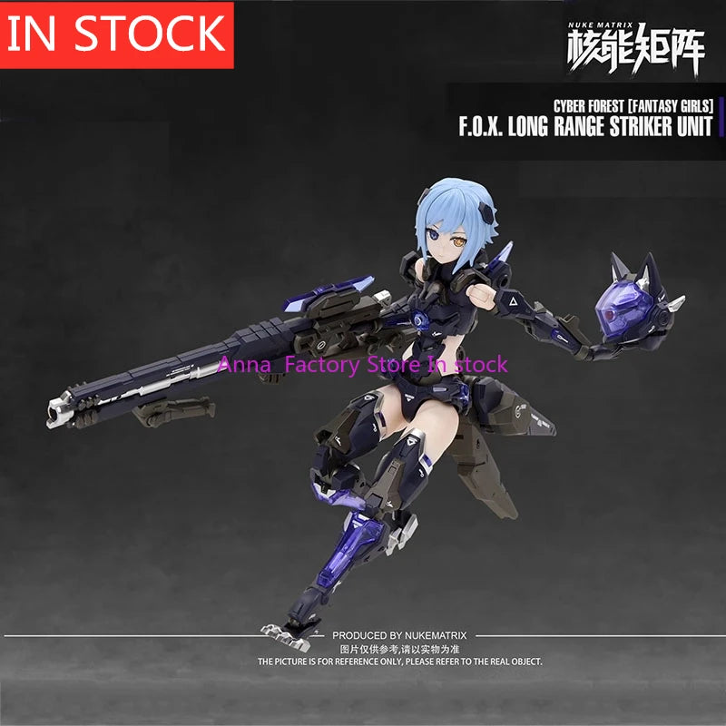 AUF LAGER NUKE MATRIX FOX Range Unit Cyber ​​Forest Fantasy Actionfiguren mit Box