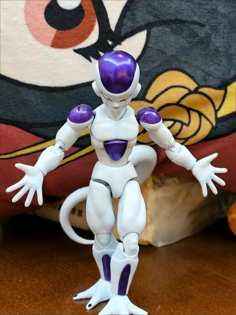 Bandai Original Dragon Ball SHF Frieza The Fourth Form Anime-Figuren Action-Modell Spielzeug Kindergeburtstagsgeschenk Limitierte Auflage Coole Geschenke