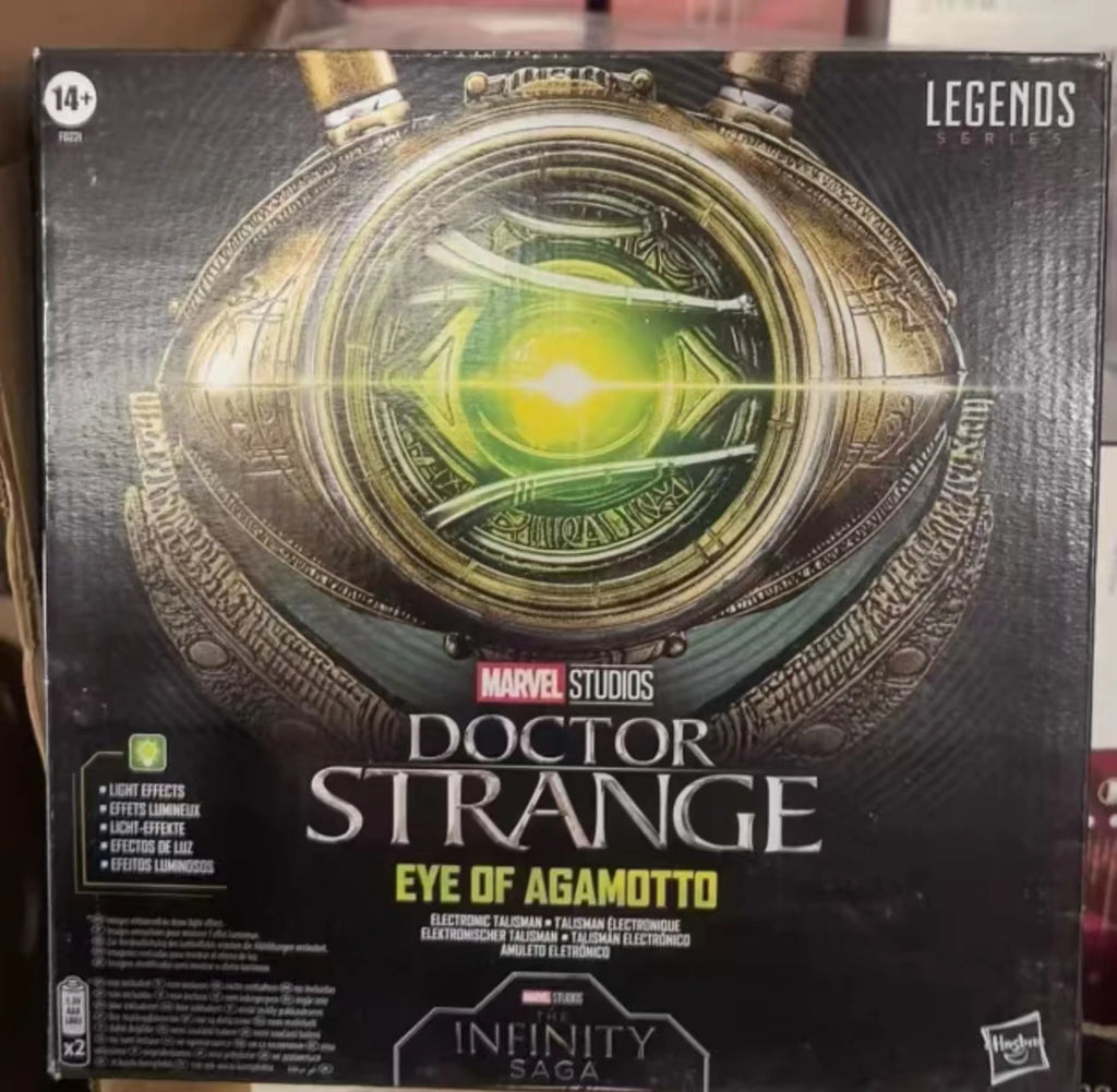 Original Hasbro Marvel Legends Series DOCTOR STRANGE EYE OF AGAMOTTO Anime Figure Model Collection Toy