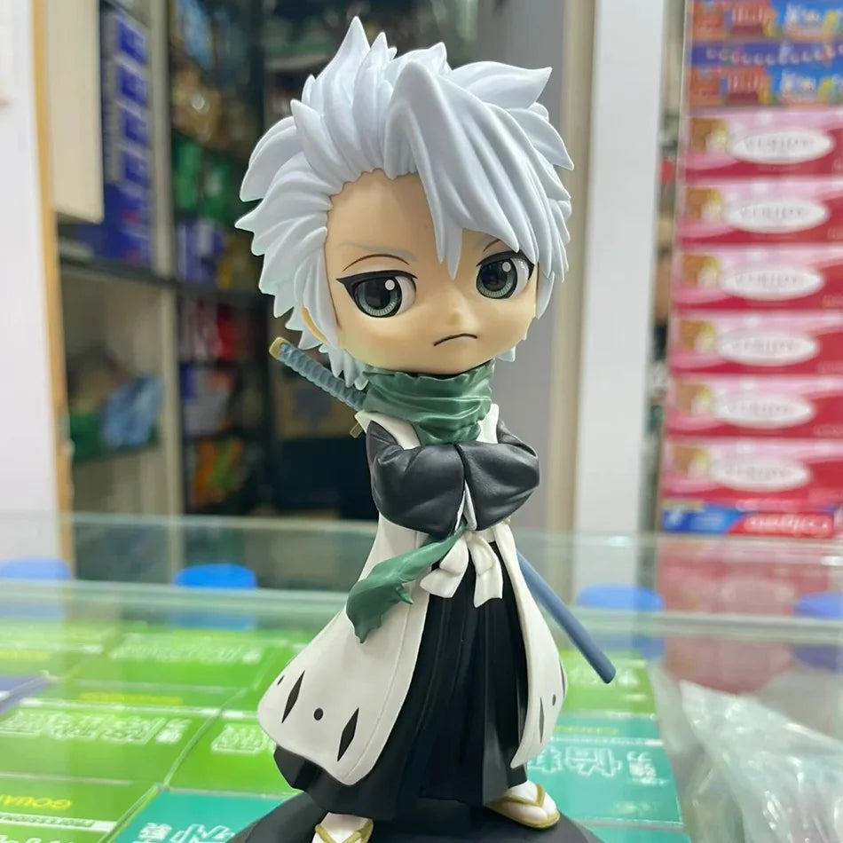 2026 Hot Anime BLEACH Hitsugaya Toushirou Figure Q Version Realm New Chapter Death Thousand Years Blood War Model Toy Doll Gift