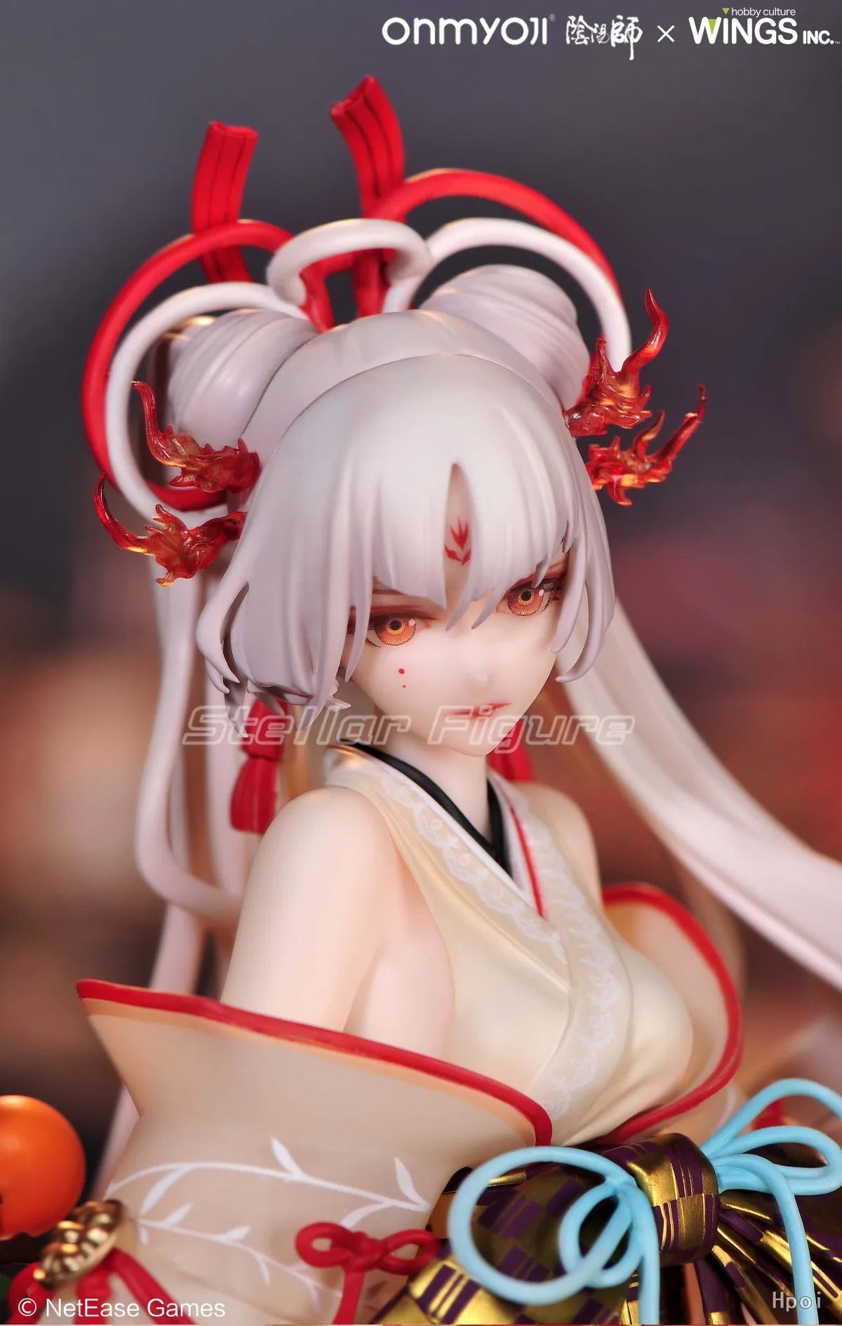 【SF】In Stock Original WINGS INC Onmyoji Shiranui Night Fire Lige Figures Model Anime Collection