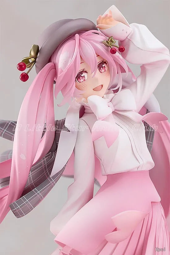 Original GSC Piapro Characters Hatsune Miku 1/6 Flower Viewing Costume Anime Figure Gift Model Ornament