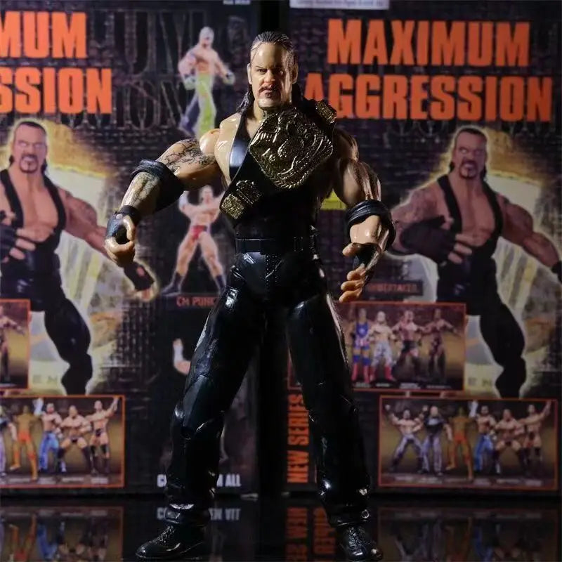 New In Stock  Wrestlemania Wrestler Wwe John Cena The Undertaker Figures Toy Rey Mysterio Action Figures Pvc Statue Model Boys