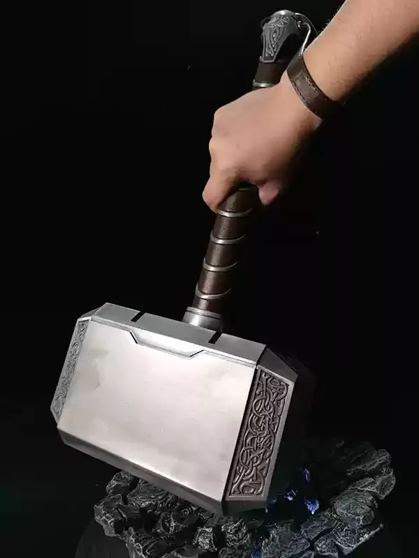 New Hcmy Avengers 4 Thor'S Hammer 1:1 Scale Full Metal 2.0 Version Model Collectible Toys & Hobbies Action Figure Accessories