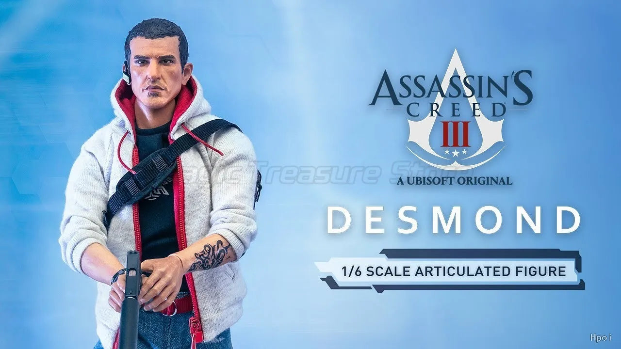【MT】Original PURE ARTS Assassin's Creed Desmond Miles 1/6 Action Figure Toy Collection