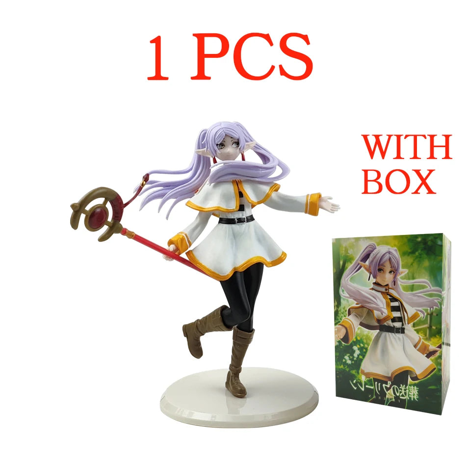 Frieren Beyond Journey's End Frieren Anime Figure Desktop Cute no night-suit Frieren Action Figure Figurine Model Doll Toy