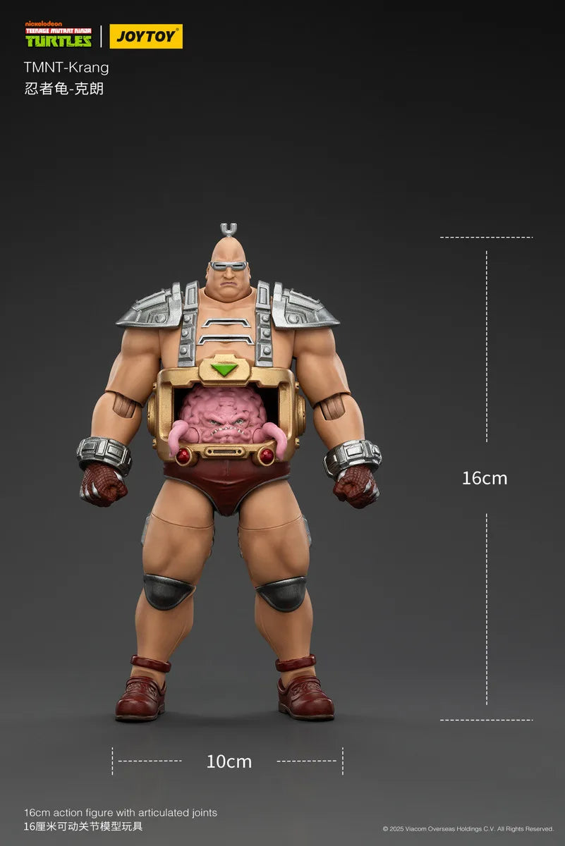 JOYTOY Teenage Mutant Ninja Turtles TMNT Krang Action Figure Doll Model Gift Decoration Collection