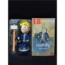 2025 Bobblehead Cute Vault Boy Full Set Figure Toys Anime Action Figure Statue Collection Model Doll Room Ornament Toys Kids Gif