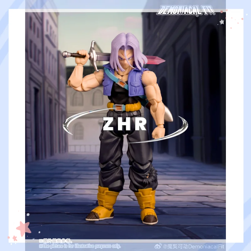 In Stock Dragon Ball Demoniacal Fit Trunks Son of Tomorrow Extraordinary master Animation Model Action Figure Toy CollectionGift
