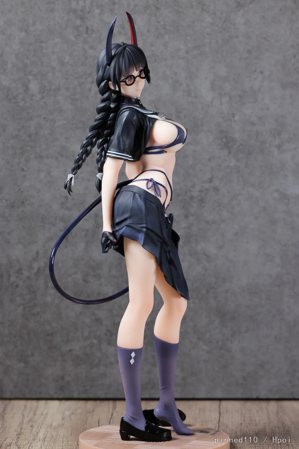 In Stock Original AniMester Mima Demon Wind Disciplinary Committee Mizuna Pursuit Eye 1/6 Anime Figure Model Toys