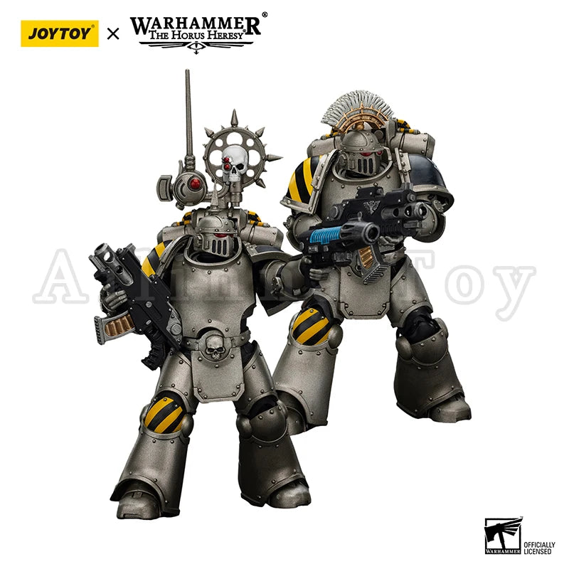 JOYTOY 1/18 Action Figure The Horus Heresy Iron Warriors Iron Circle MKlll Tactical Tyrant Siege MKVI Tactical Anime Model