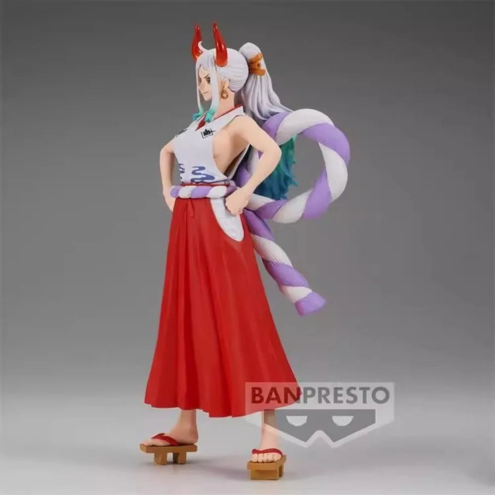 Auf Lager Bandai BANPRESTO KOA König des Künstlers One Piece Yamato Anime Actionfigur Spielzeug Geschenk Modellsammlung