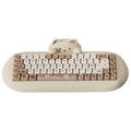 YUNZII C68 Pink 65% Hi-Fi Cute Cat Silicone Hot Swap NKRO  Ergonomic Wireless BT5.0/2.4G/Wired RGB Mechanical Gaming Keyboard