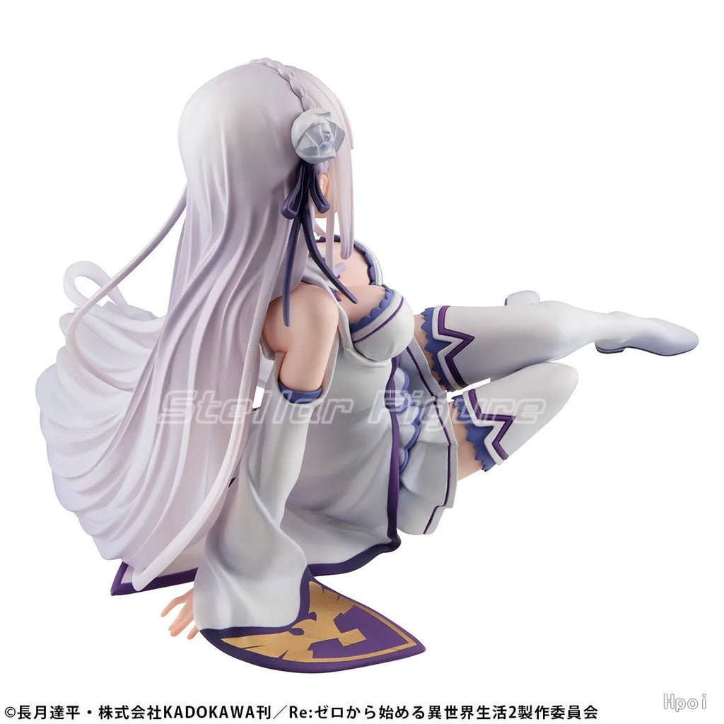 【SF】In Stock MegaHouse Melty Princess Re Life A Different World From Zero Emilia Figures Model Collection Gift