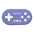 ShanWan Leichtgewichtiger Mini-Wireless-Bluetooth-Sammel-Gamecontroller Tragbare Multiplattform-Wireless-Konnektivität 