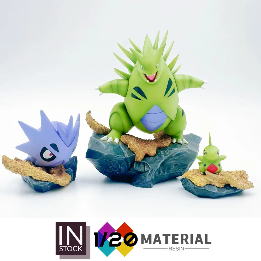 [In Stock]1/20 Resin Scale World [MOMENT] - Larvitar & Pupitar & Tyranitar