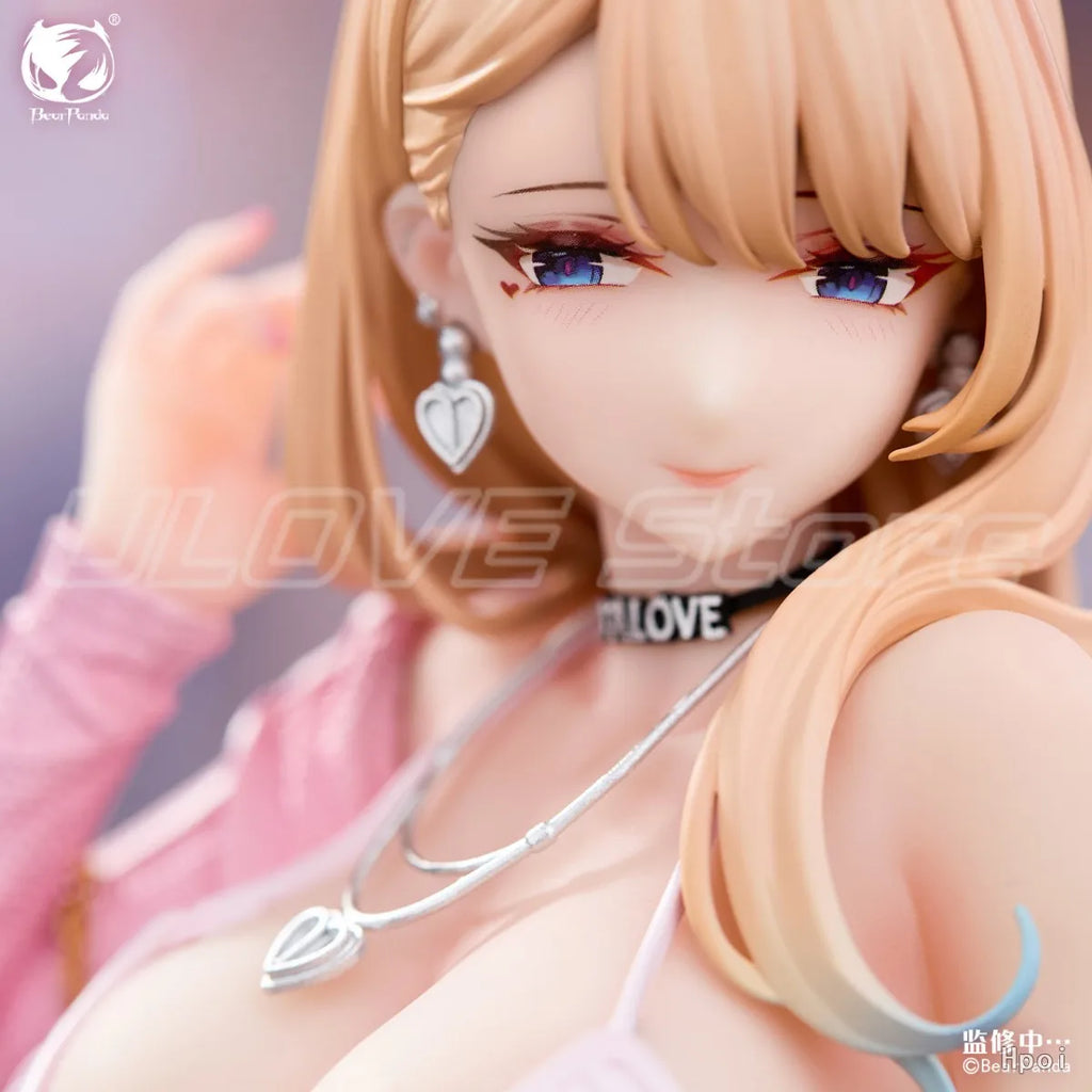 Original BearPanda Fuyuyama Asako Family Teacher Anime Figure Model Collection