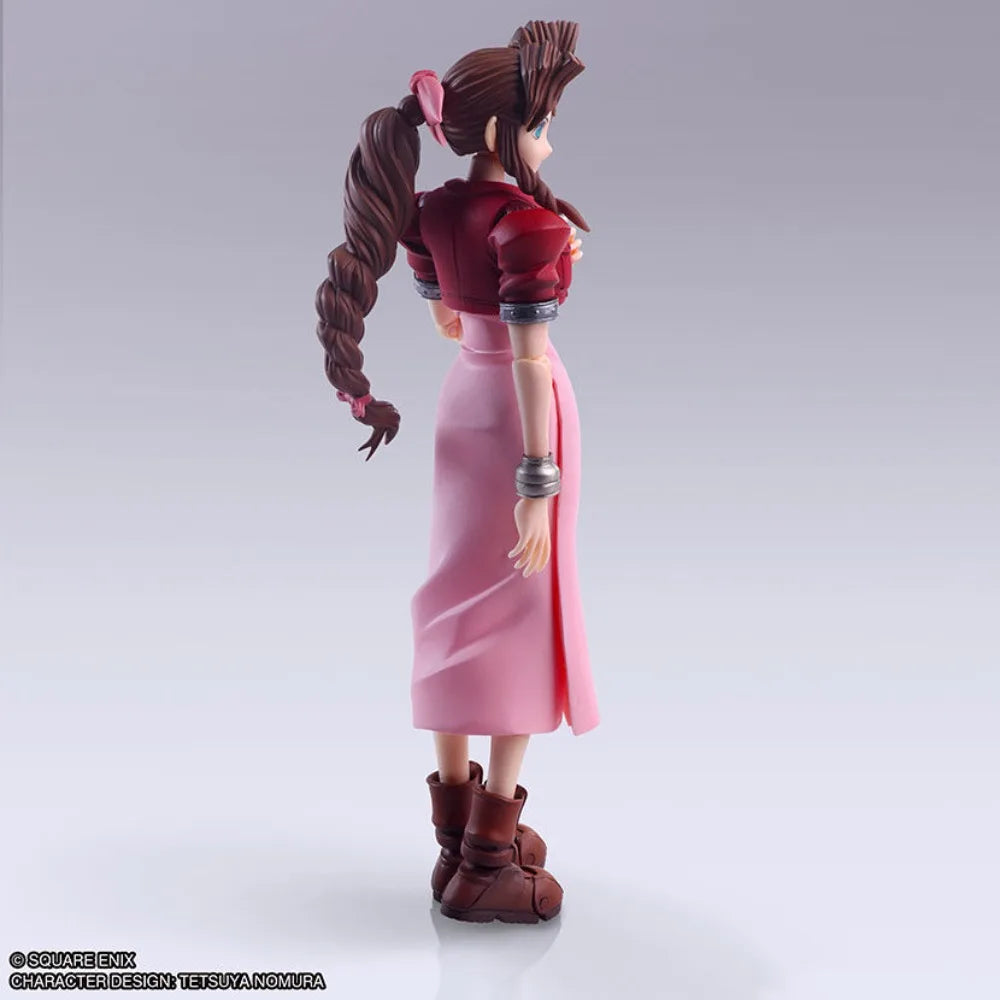 100% Original in Stock Square Enix Bring Arts Final Fantasy Aerith Gainsborough Mythril Rod Ver. Action Figure Collection Series