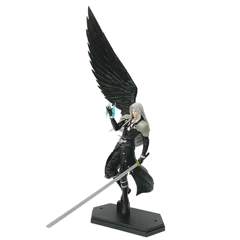 45 cm große Final 7 Fantasy Ultimate Villain Last Sephiroth Special Force Schurkenfigur/Actionfigur, Schreibtischdekoration, Spielzeug