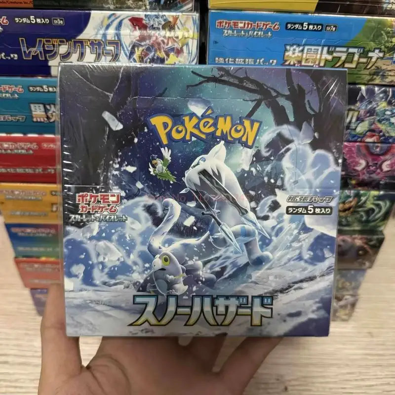 Hot Sale Original Card Ptcg Japanese Edition Sv1v Sv1a Sv2d Sv2p Sv2a 151 Sv3 Sv3a Bale Off Whole Box Transaction Card