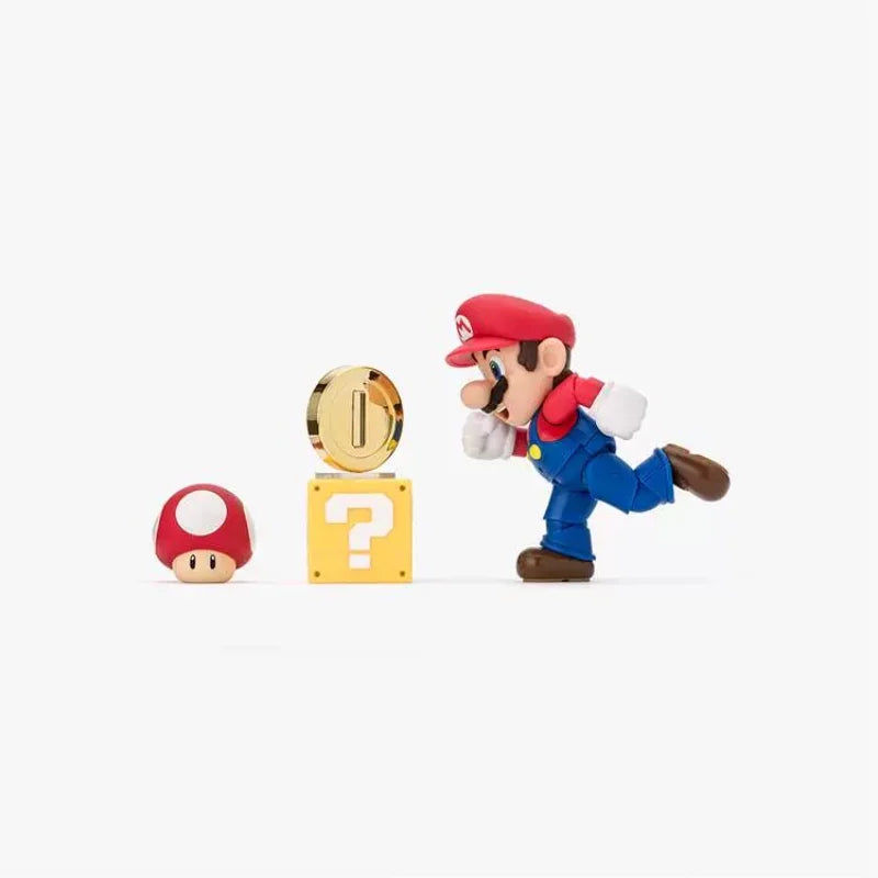 Bandai SHF Super MARIO Movable Figure Available in Stock