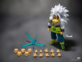 Spot Delivery Black Hole Toy Dragon Ball SHF SSJ5 Son Goku Sun Gohan White Hair Super Saiyan 5 Action Figure Toy Collection