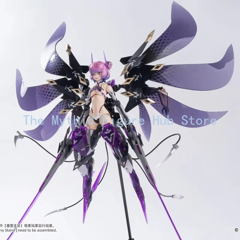 In Stock SCALE ACTION GIRLS COLLECTION MODEL Original STARFLOWER BLACK IRIS Action Figure Model Gift for Kid Foam Box Packaging