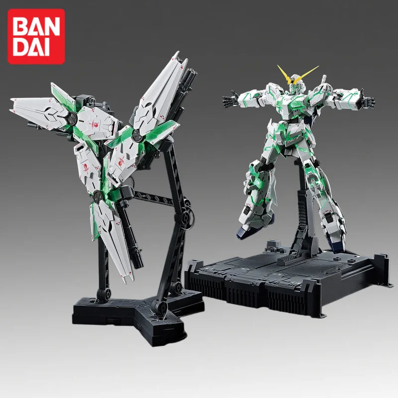 In Stock Bandai Original Mgex 1/100 Mgex-gundam Unicorn Gundam Action Figure Model Doll Brand New Boxed Anime Characters Toys