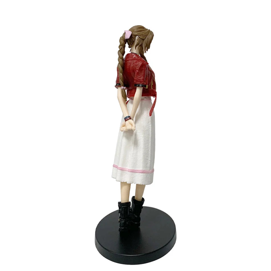 21CM //  Cloud Strife Tifa Lockhart Aerith Gainsborough Zack·Fair Figure Model PVC Toy Desktop Collection Accessories Gift