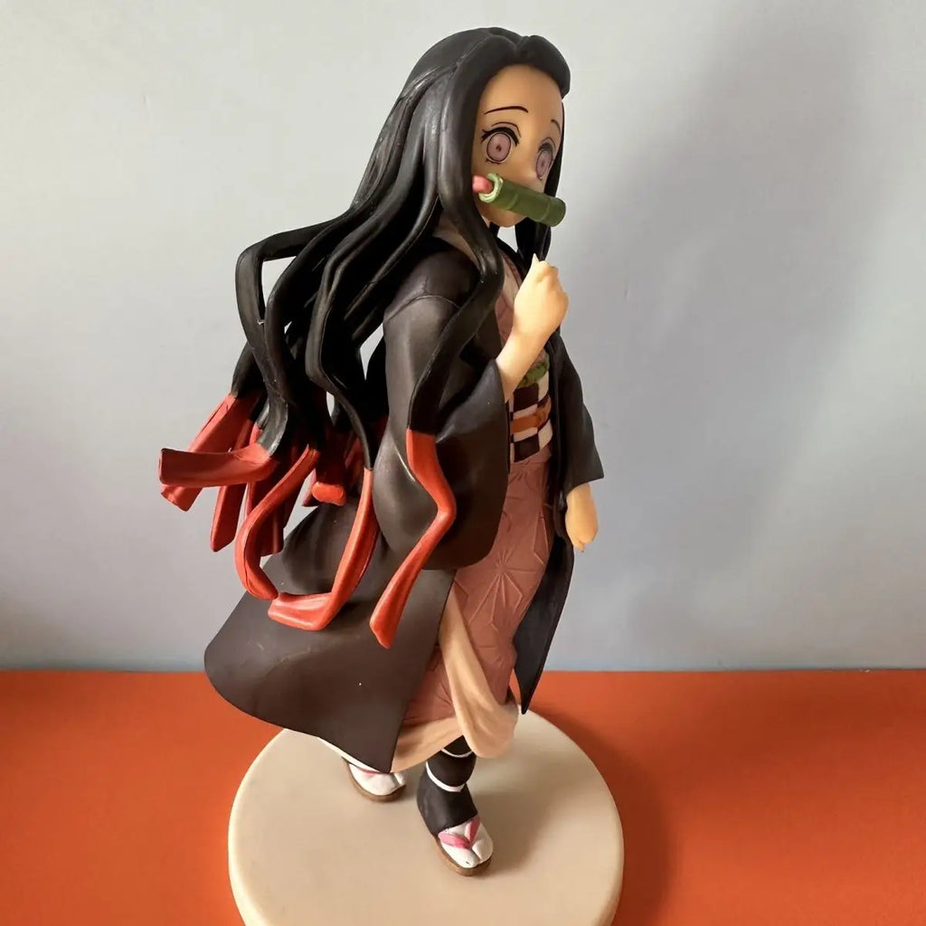 Kamado Nezuko Фигурки Аниме Demon Slayer PVC Орнаменти Kimetsu no Yaiba Модел Комплекти Играчки Миниатюри Гаражни комплекти Фигурка