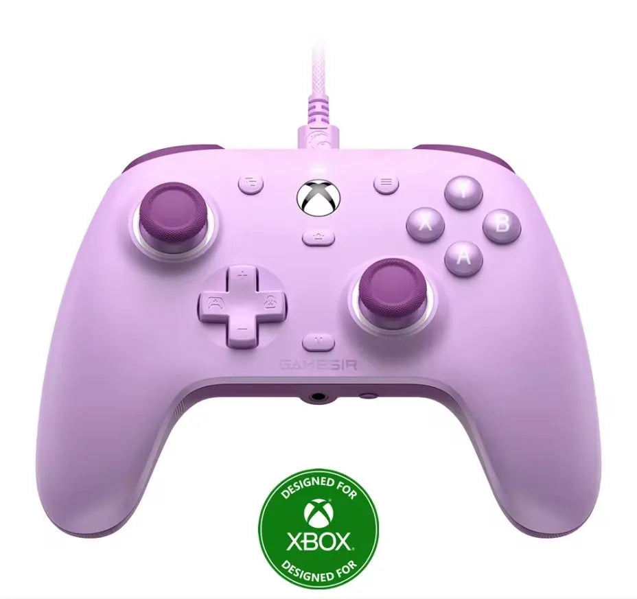 Neue Farbe GameSir G7 SE Xbox Wired Gamepad Gaming Controller Blau Lila mit Hall-Effekt-Joystick für Xbox XS One