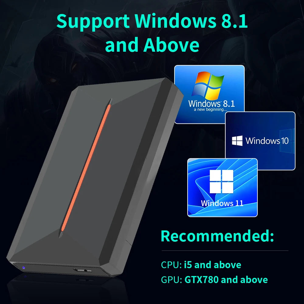 Launchbox 500GB External Game Hard Drive Retro Game Console for PS4/PS3/PS2/PS1/Wii/Wiiu/N64 with 3700+ Games for WIN PC/Laptop