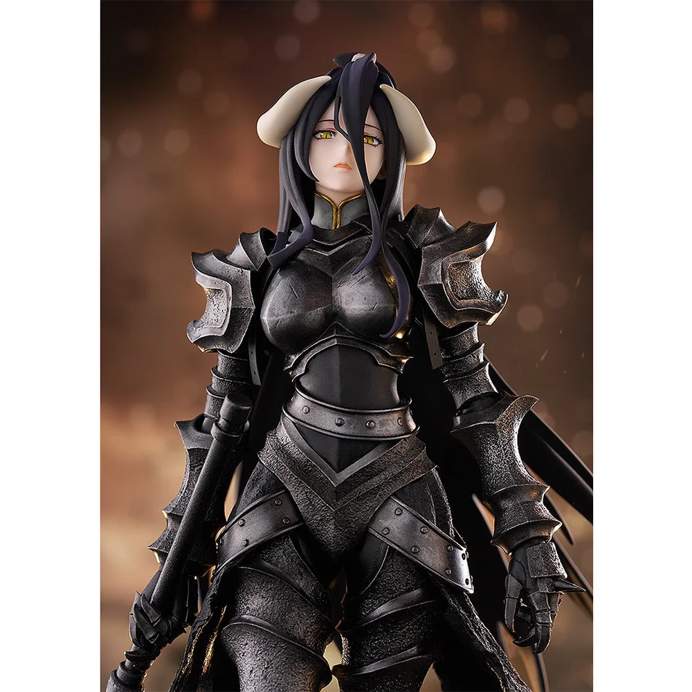 IN Stock Original GSC POP UP PARADE OVERLORD Albedo Armor Ver. L  Action Figure 24CM Collectible Model Nice Ornaments Toys Gift
