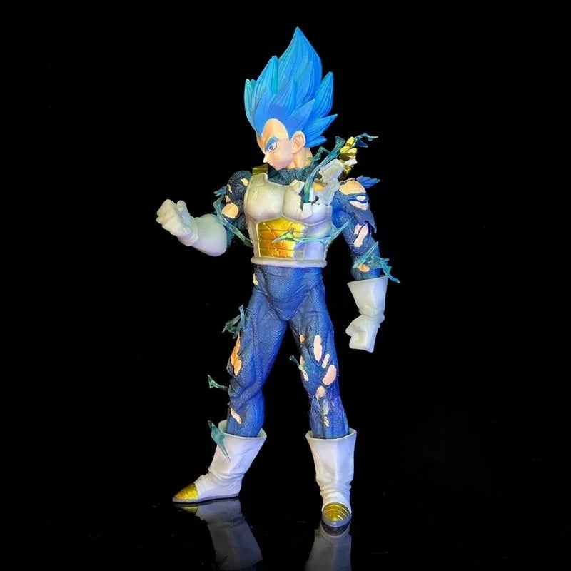 Bandai 27cm Anime Dragon Ball Vegeta Figure Vegeta Figurine Pvc Action Figures Gk Statue Collection Model Toys Gifts
