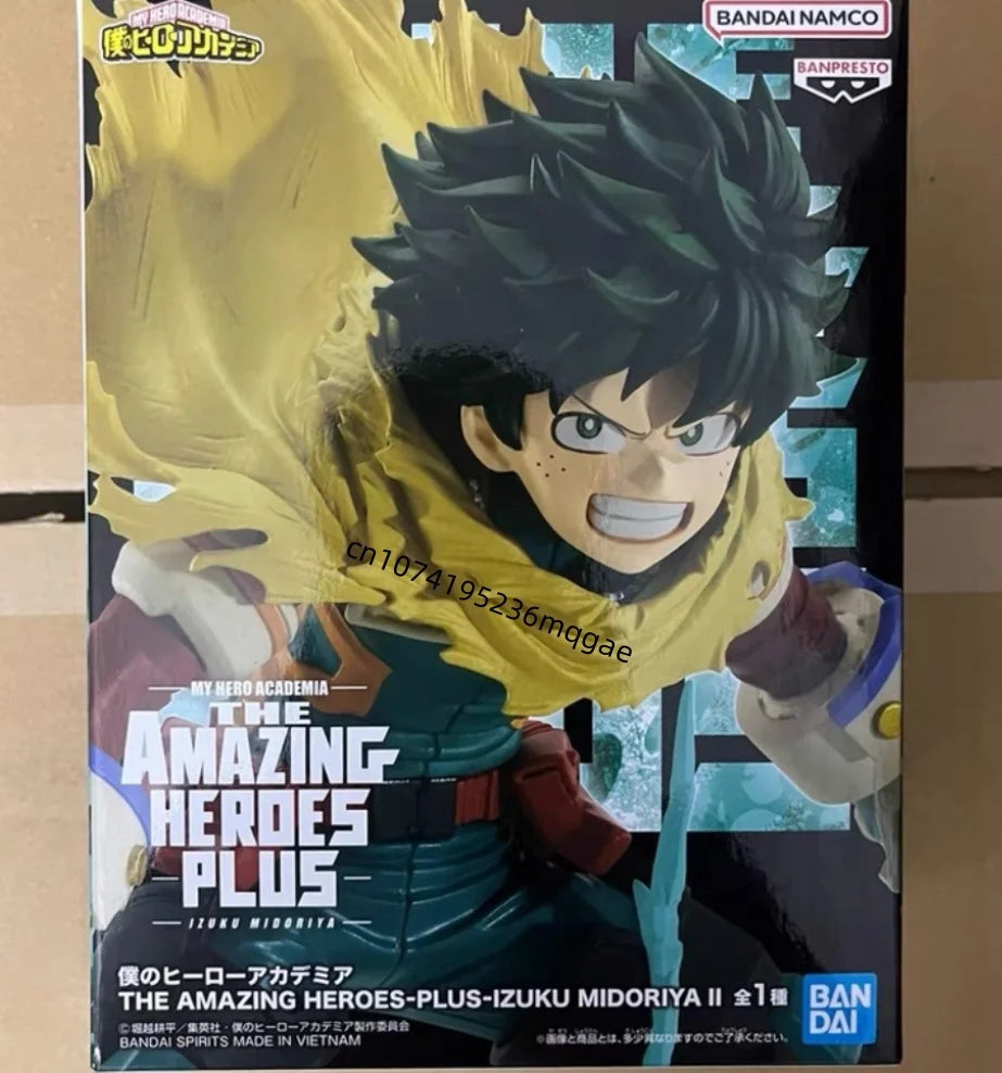 In Stock Bandai My Hero Academia The Amazing Heroes Plus Bakugou Katsuki Todoroki Shouto Midoriya Izuku Figures Model Ornaments