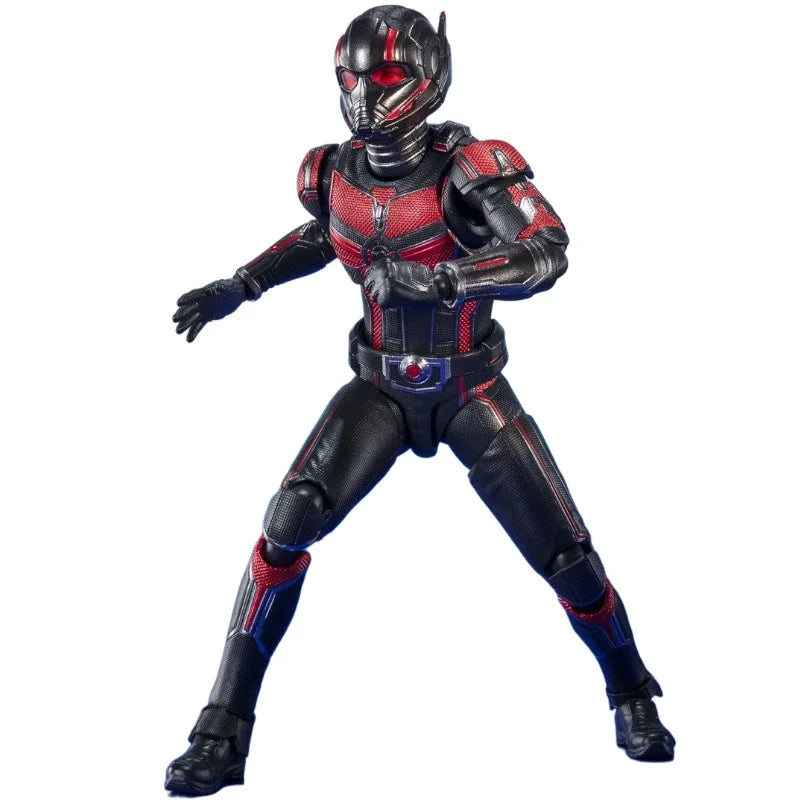 In Stock Original Bandai SHF Ant Man and the Wasp Quantum of Madness Action Figure AnimationToy Gift Model Collector Anime Hobby