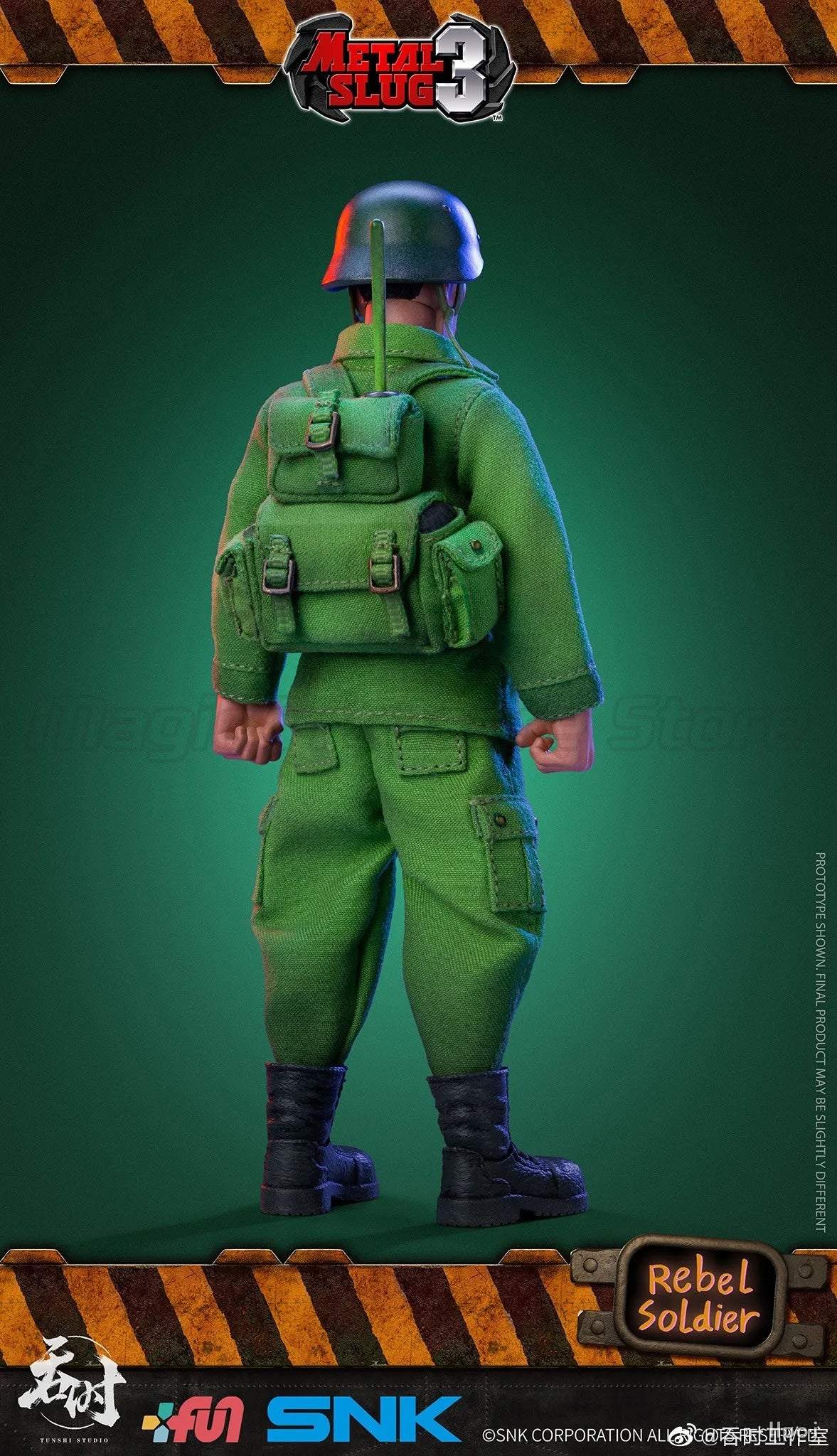 【MT】Original TUN SHI Metal Slug 3 Rebel Soldiers Single Set 1/12 Action Figure Toy Collection