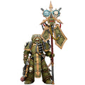 HIPLAY JOYTOY Warhammer 40K Horus Heresy Death Guard Plague Marine Icon bearer Blightlord Terminator 1/18 Scale Action Figure
