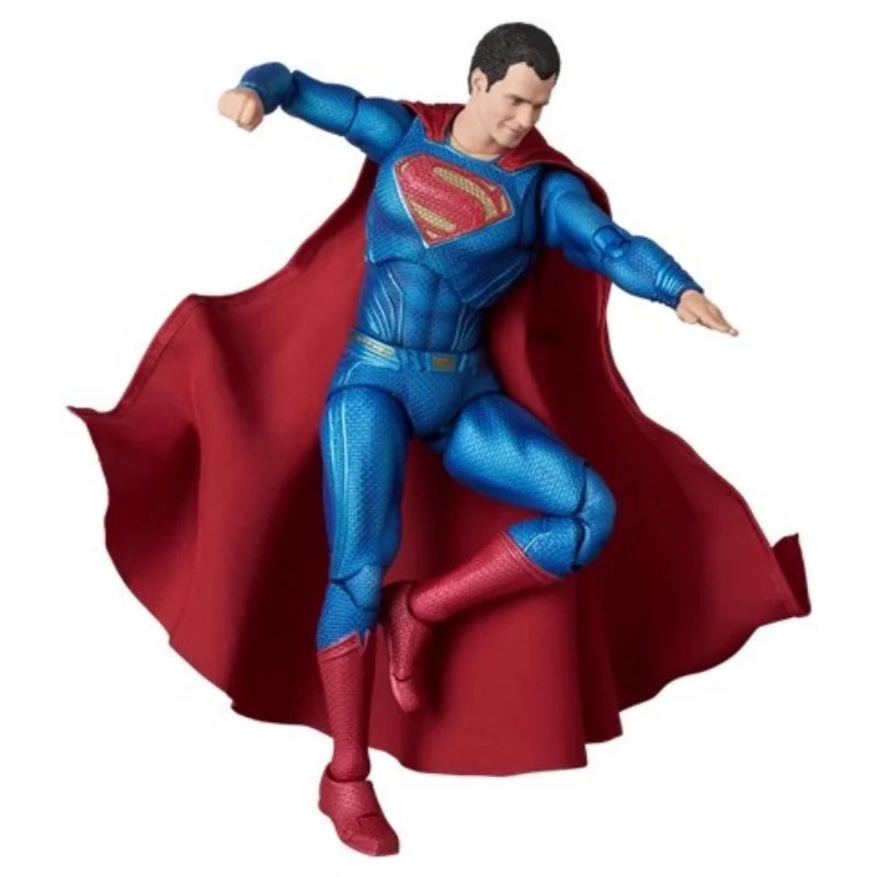Medicom Mafex Justice League Knightmare Superman Anime Action Figure Collectible Model Statue Decorative Ornaments Xmas Gift