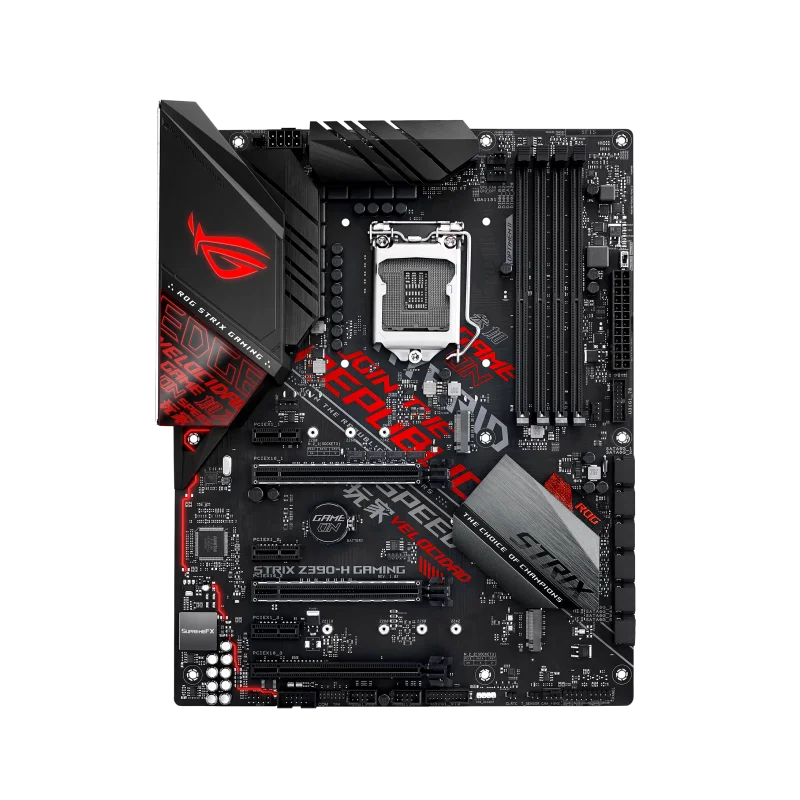 ASUS ROG Strix Z390-H Gaming Motherboard LGA1151 (Intel 8th and 9th Gen) ATX DDR4 DP HDMI M.2 USB 3.1 Gen2 Gigabit LAN