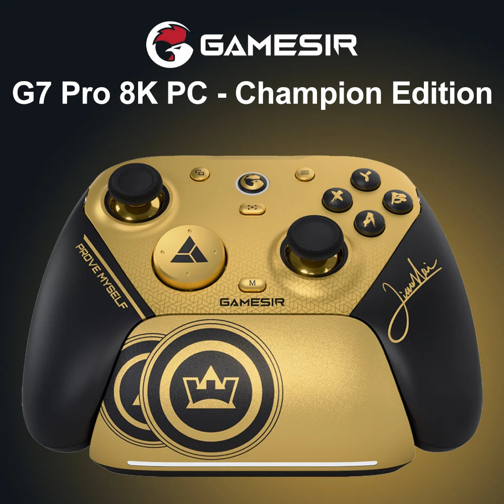 GameSir G7 Pro 8k PC Aimlabs Edition Wireless Controller for FPS Esport Gaming with Motion Control Hall Trigger TMR Strick Gen-2