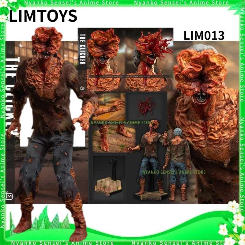 In Stock LimToys Clicker The Last of Us LIM013 1/6 Scale 30cm Action Figure Anime Doll Trendy Desktop Toys Collectibles Model