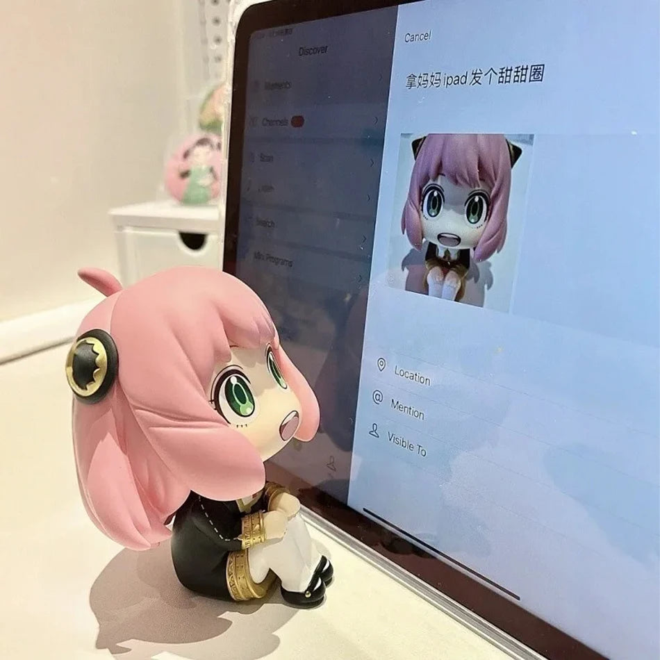 Spy Family Figure Anya Forger Anime Figures Cute Spy FamilyPVC Statue Figurine Collection Model Desk Decoration Toys Gift‘s