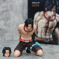 One Piece Anime Figure Execution  Portgas D Ace Gol D Roger Figure Pvc Gk Statue Figurine Model Doll Collection Room Decora Gift