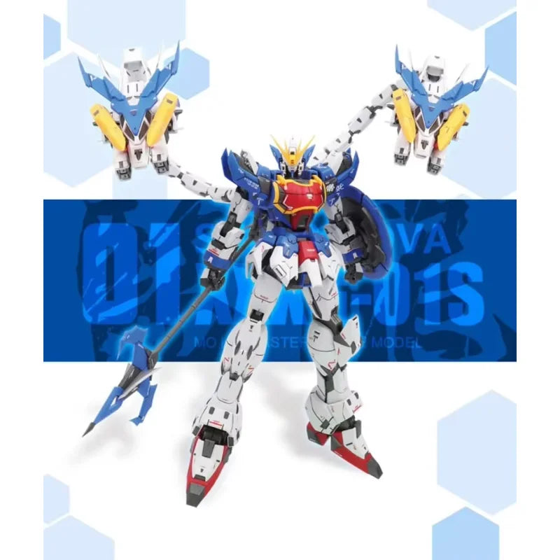 Anime Mobile Suit Endless Waltz Super Nova MG 1/100 Blue Altron Nataku XXXG-01S2 Kids Toys Model Assemble Action Figure Robot