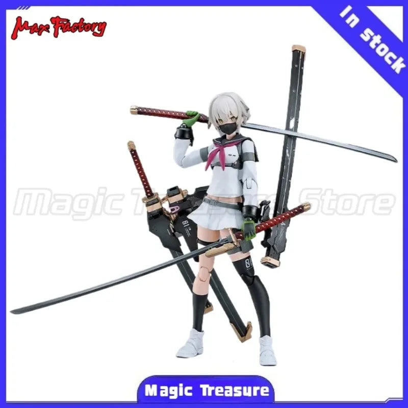 【MT】Max Factory GSC PLAMAX High School Girl with Heavy Armor 1 Early Type Assembled Action Figure