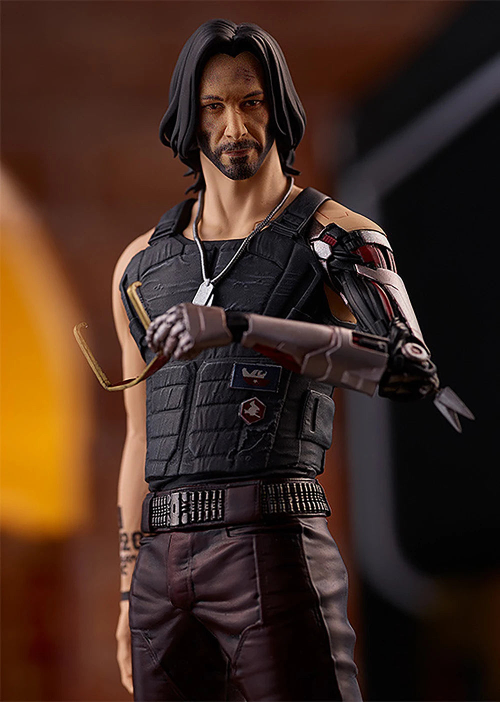 100% Original in Stock Good Smile Company Pop Up Parade Cyberpunk 2077 Johnny Silverhand Collection Series Model Decoration
