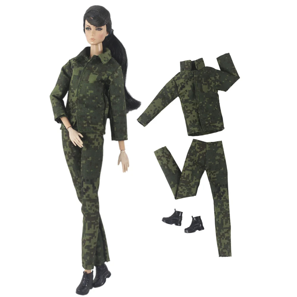 Doll Clothes Camouflage Clothes Outfit for 1:6 Scale 11.5 inch 30cm Doll Many Style for Choice Gifts for girls doll accessories
