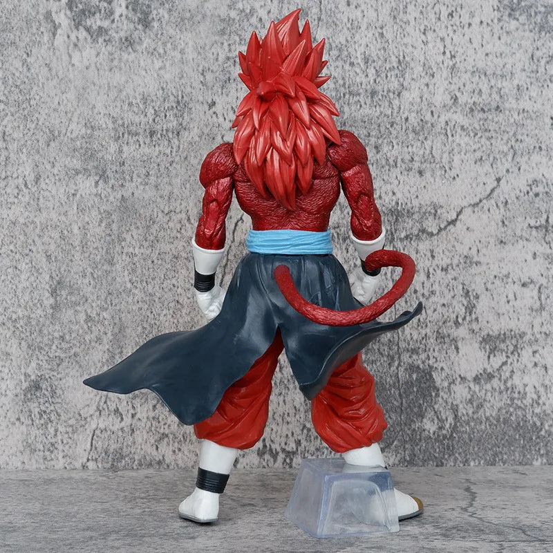 Anime Dragon Ball Z Super Saiyan 4 Son Goku Vegetto Battle Ver. GK PVC Action Figure Statue Collection Model Kids Toys Doll 27cm
